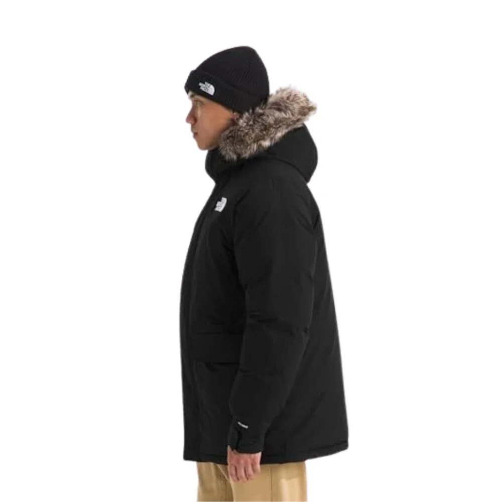 The North Face McMurdo Parka Jacket Mens Small Black Water Repellent GBO3166